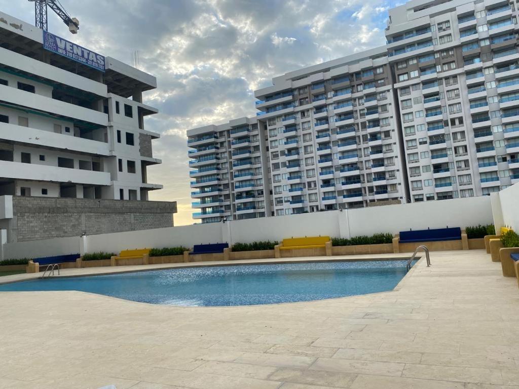 Magnifico Apartamento Con Vista Y Salida Al Mar Santa Marta  Ngoại thất bức ảnh